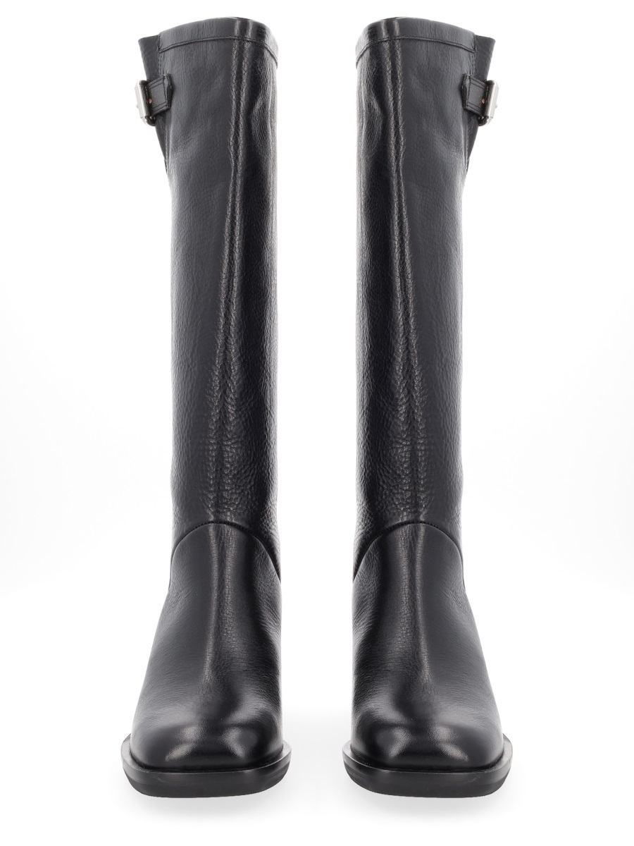 Our Legacy Block Heel High Boots Zwart