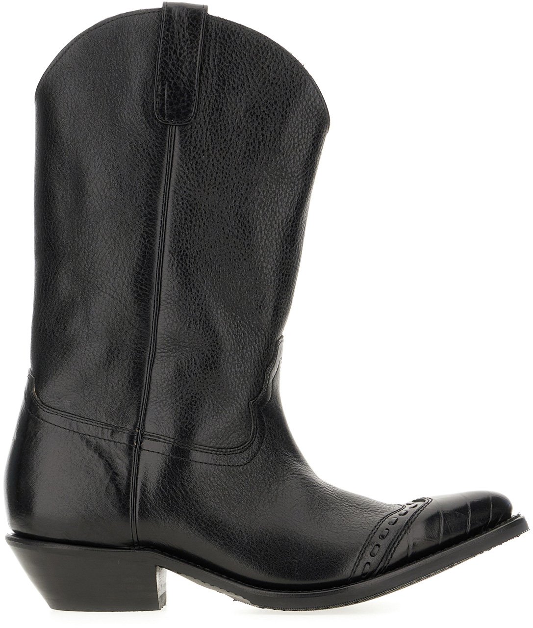 Our Legacy Our Legacy Black leather boots Zwart