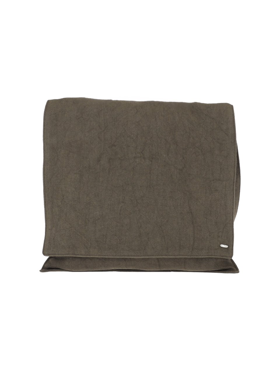 Our Legacy Brown Grande Slack Linen Shoulder Bag Bruin