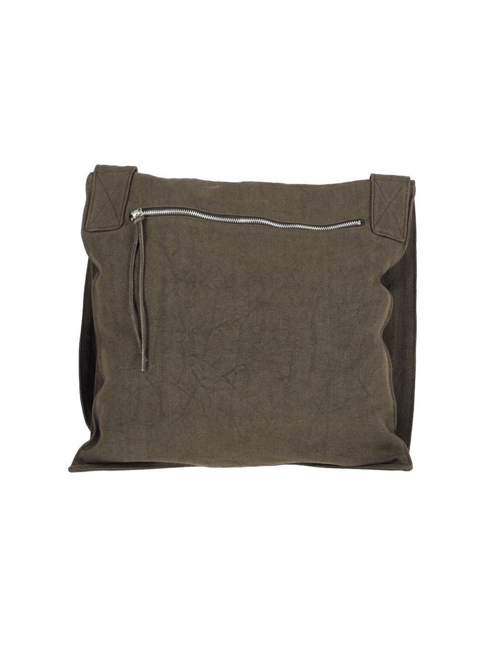 Our Legacy Brown Grande Slack Linen Shoulder Bag Bruin