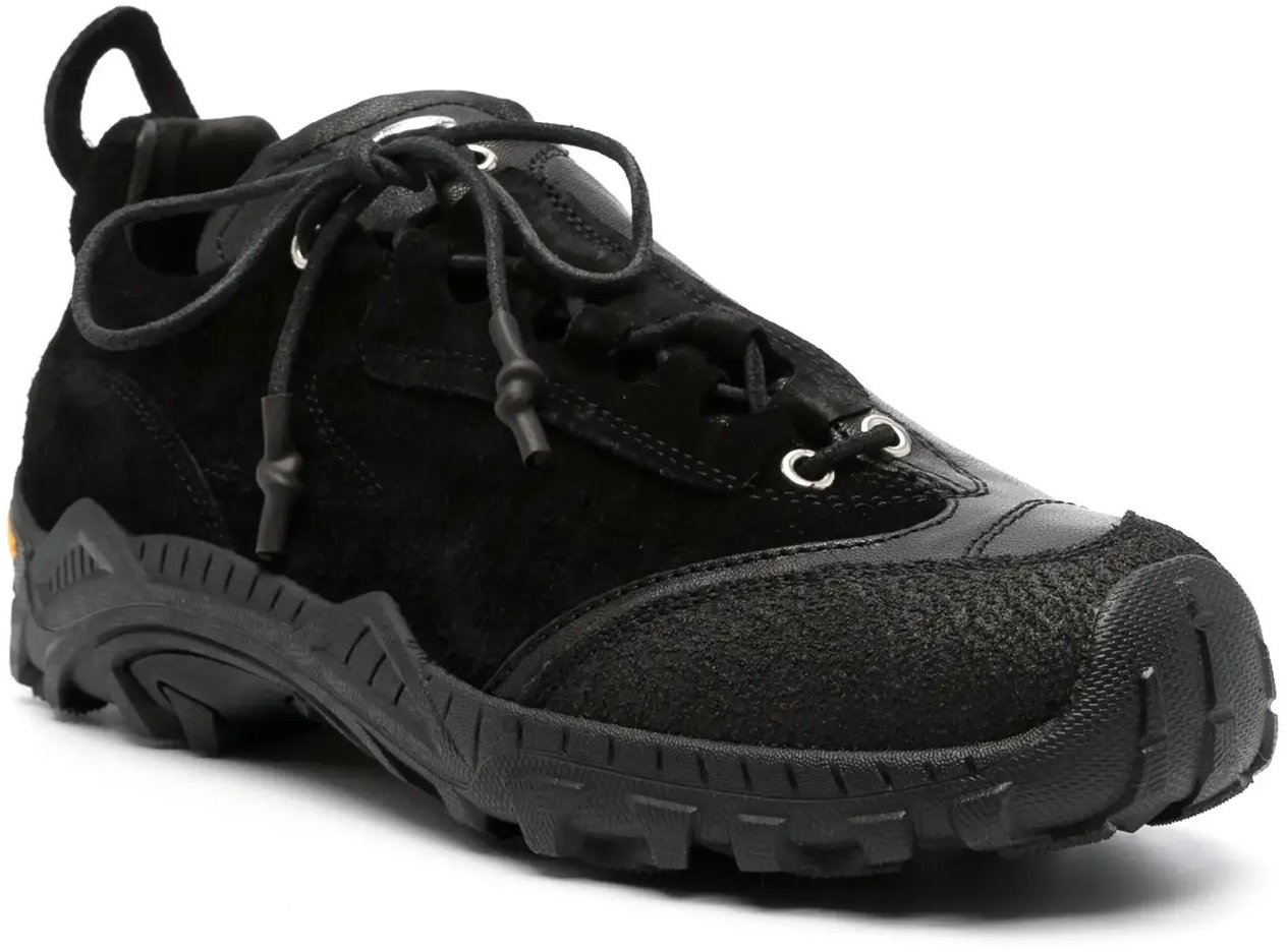 Our Legacy Gabe Stealth Black Leather Zwart