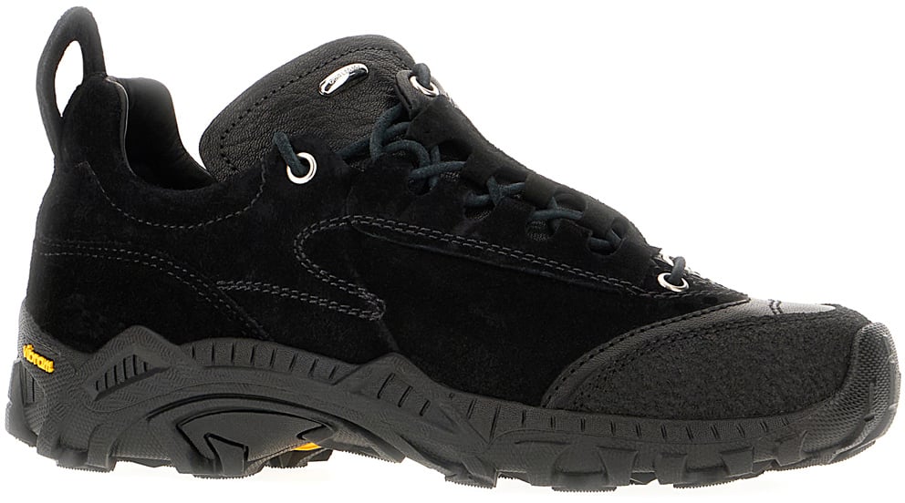 Our Legacy Our Legacy Black suede and leather Gabe sneakers Zwart