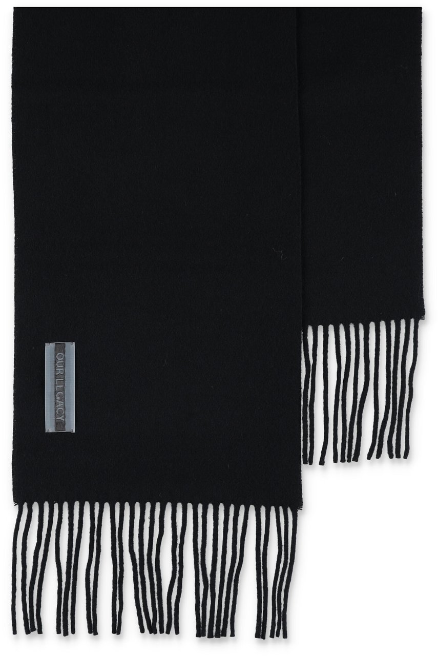 Our Legacy Estate Scarf Nero Zwart