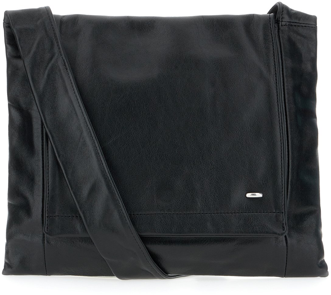 Our Legacy Our Legacy Black leather crossbody bag Zwart