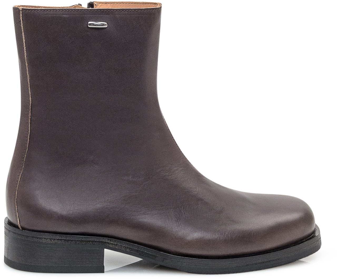 Our Legacy Our Legacy Stivaletti in Pelle Marrone Scuro Bruin