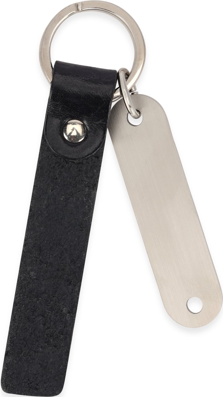 Our Legacy Leather Keyring Zwart