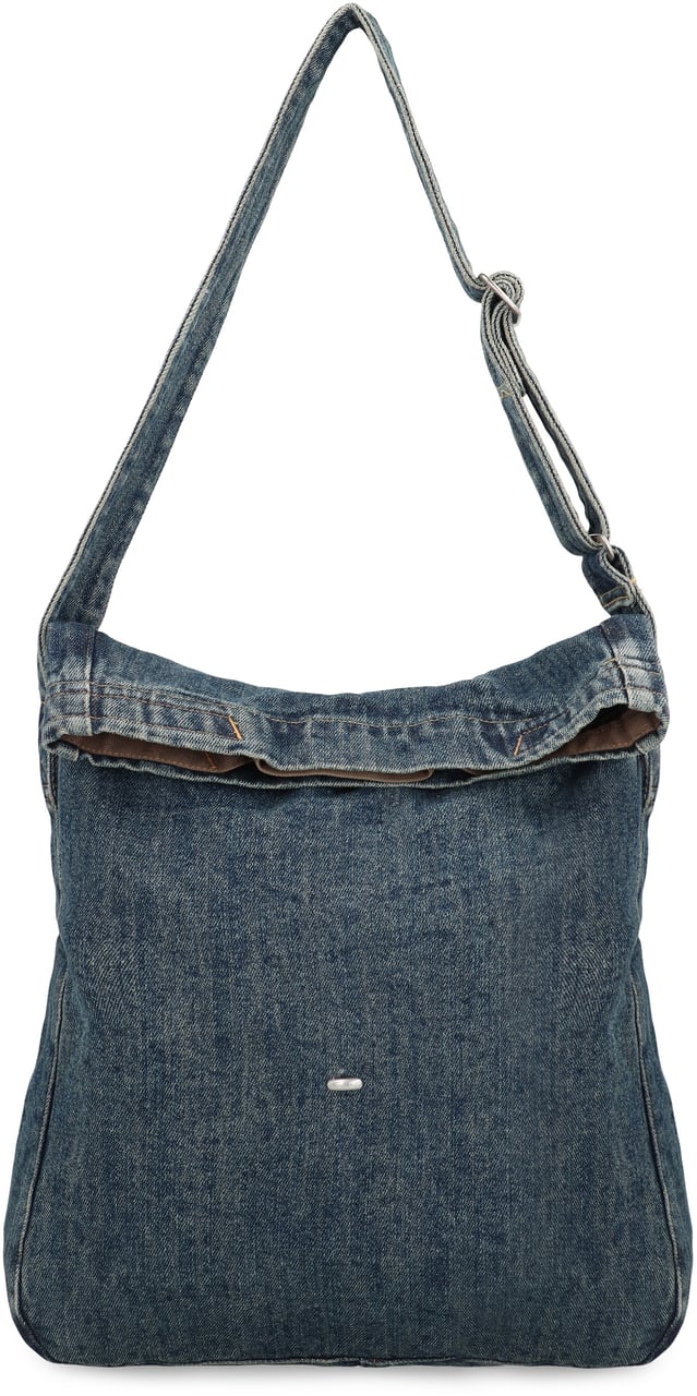 Our Legacy Denim shoulder bag Blauw
