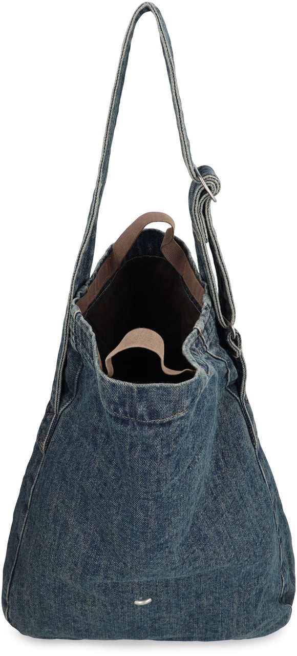 Our Legacy Denim shoulder bag Blauw