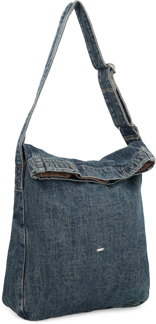 Our Legacy Denim shoulder bag Blauw
