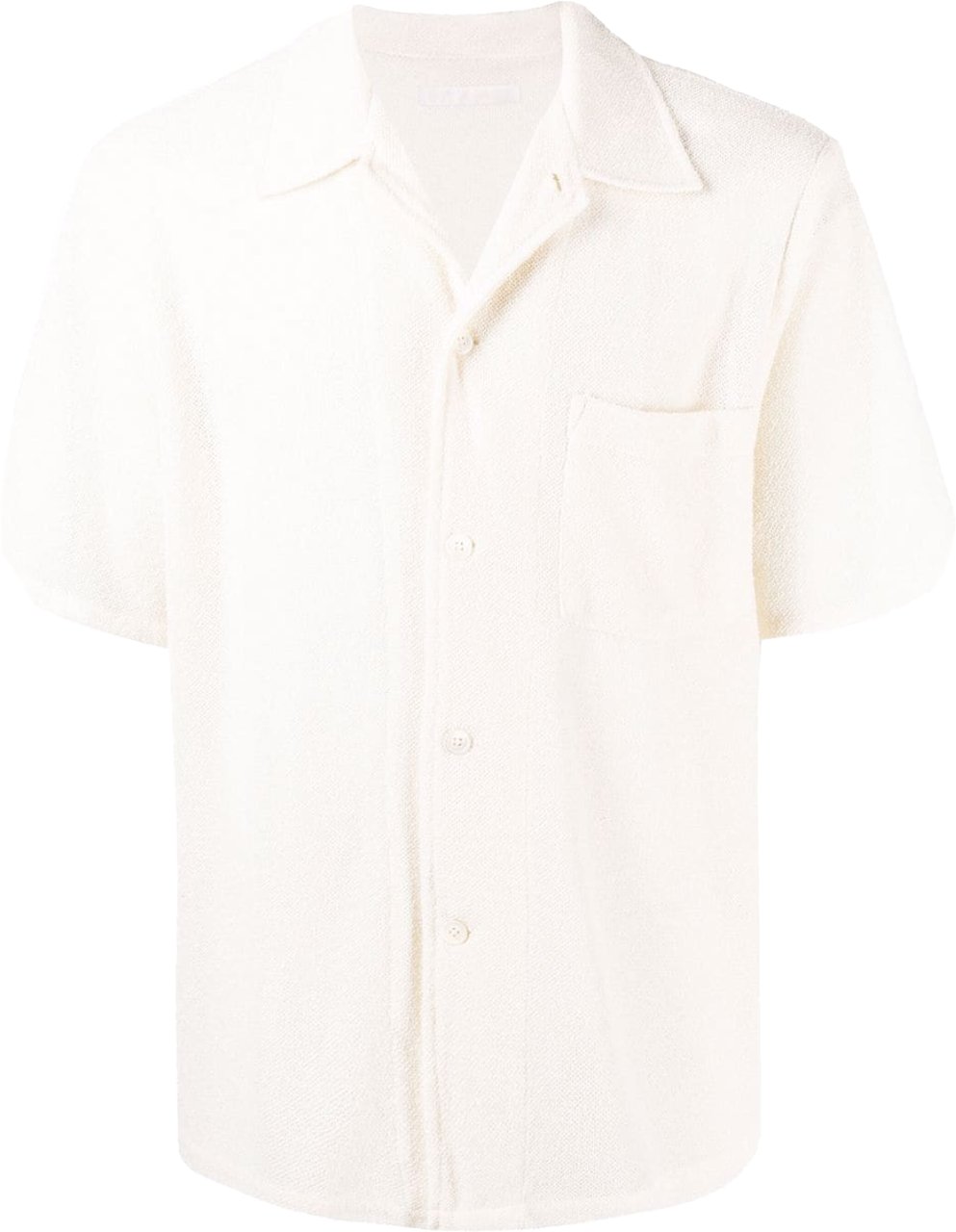 Our Legacy Box Shirt Short Sleeve White Wit