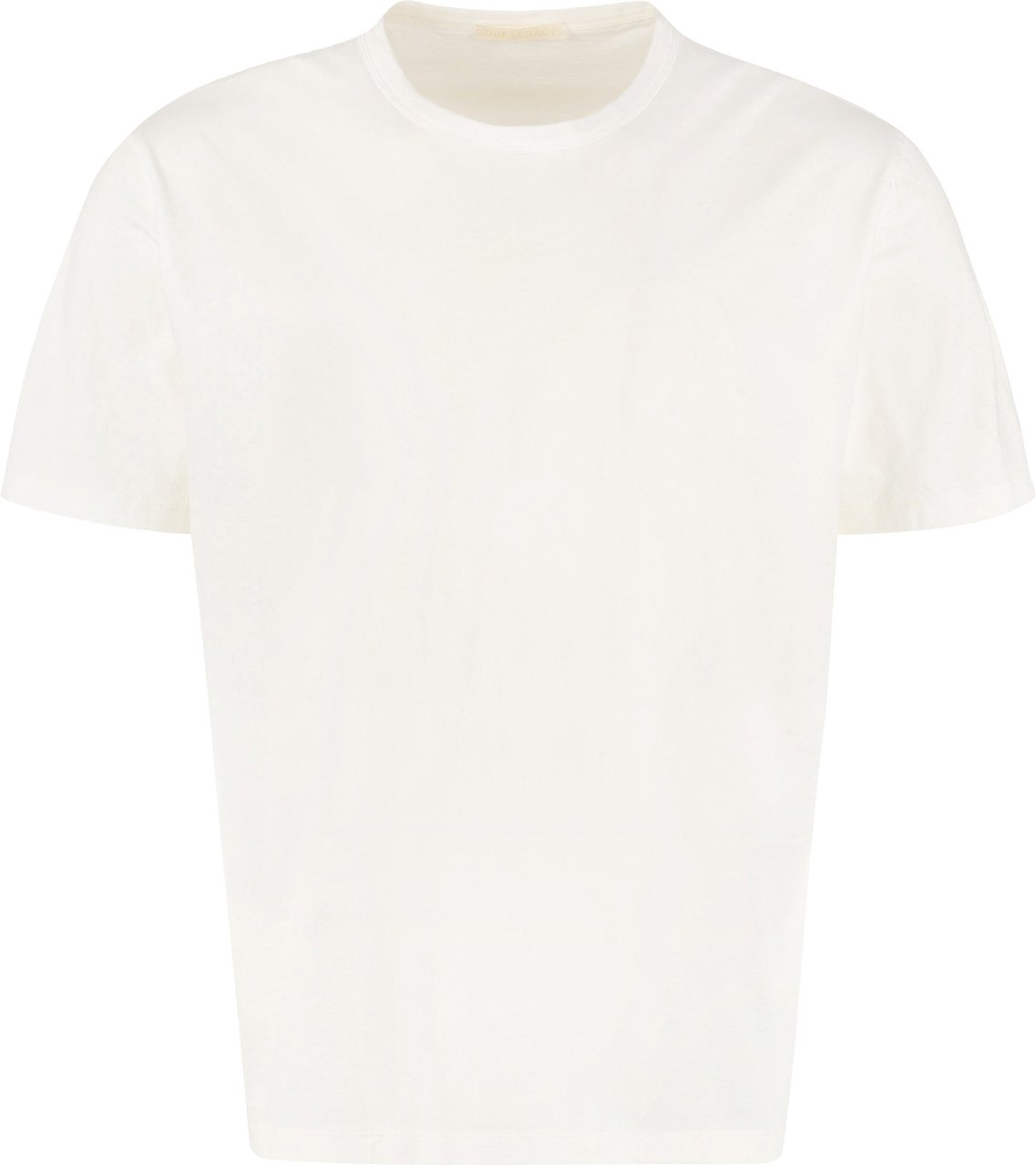 Our Legacy New Box cotton crew-neck T-shirt Neutraal