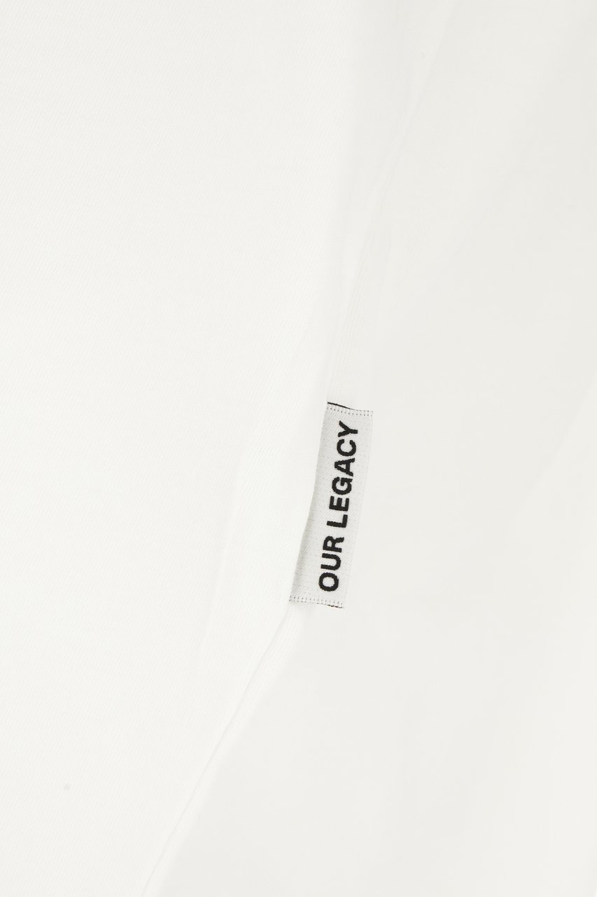 Our Legacy Our Legacy White cotton t-shirt Wit
