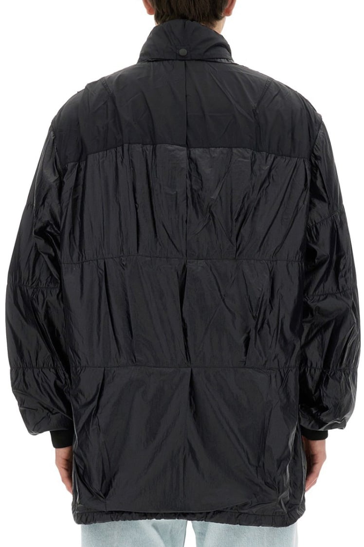 Our Legacy Crinkled Texture Nylon Jacket Zwart