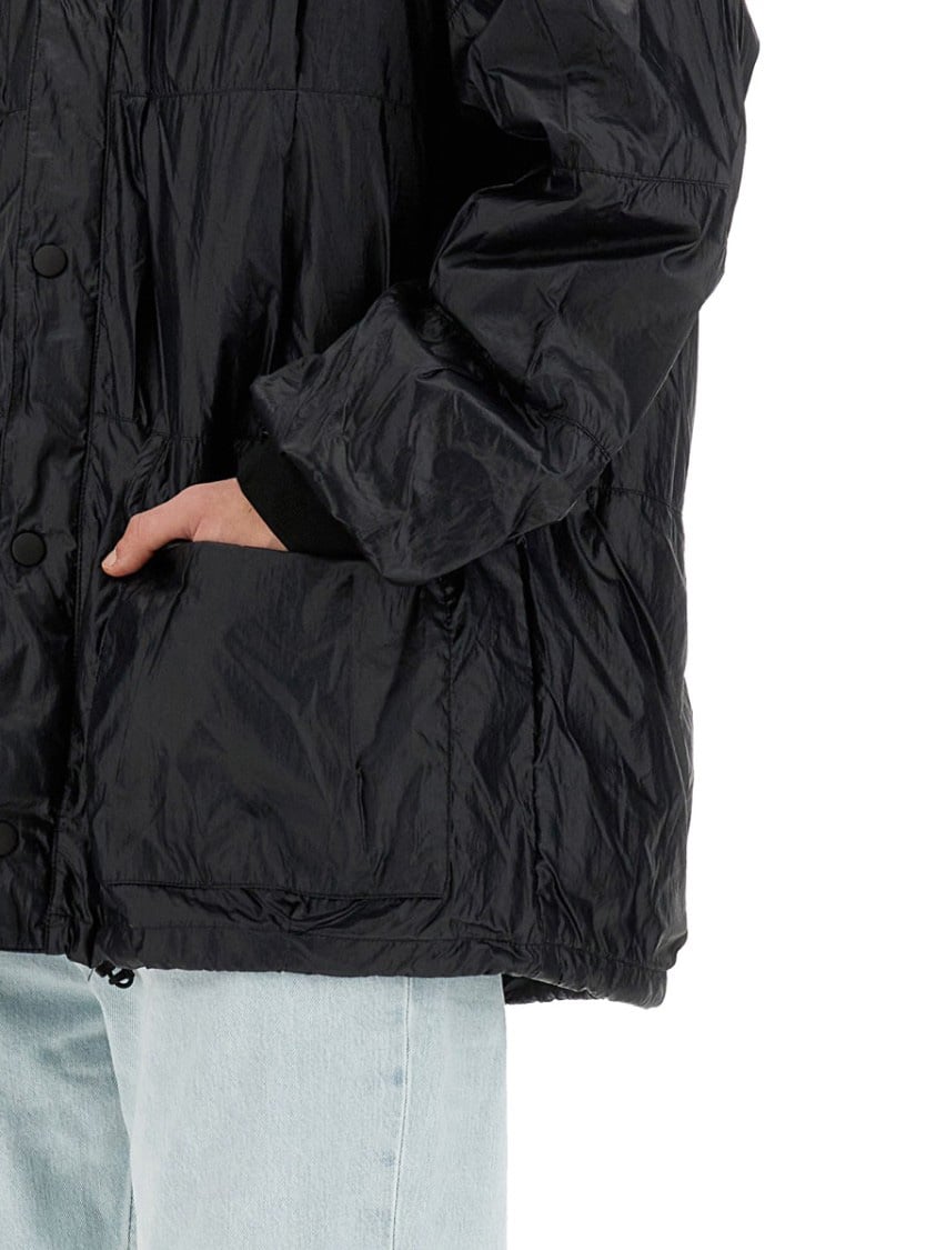 Our Legacy Crinkled Texture Nylon Jacket Zwart