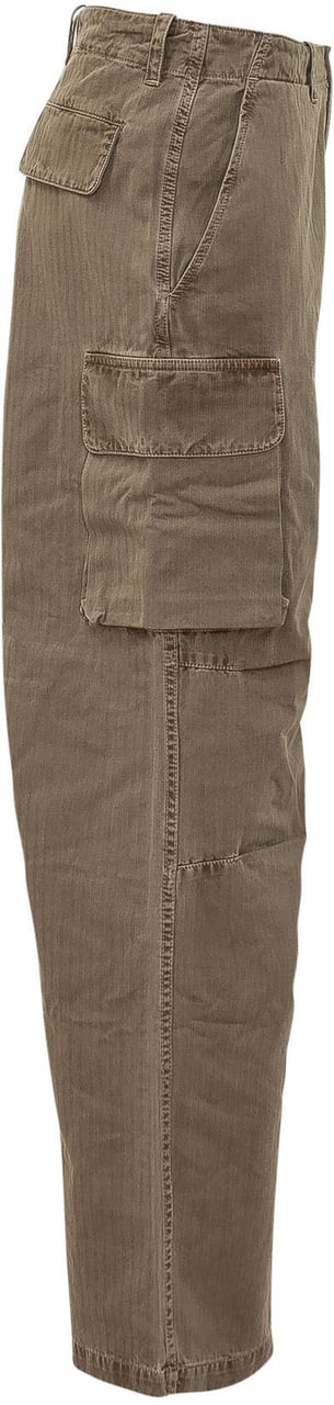 Our Legacy Pantaloni Mount Cargo a Gamba Ampia Taupe