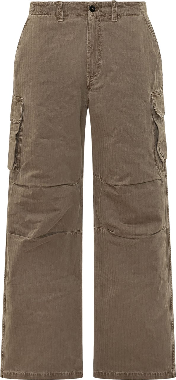 Our Legacy Pantaloni Mount Cargo a Gamba Ampia Taupe