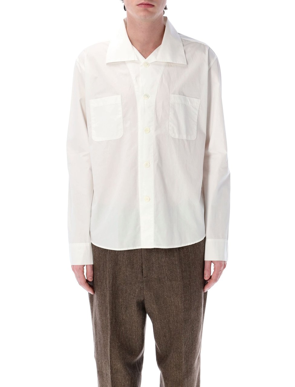 Our Legacy Funnel Shirt Bianco Wit