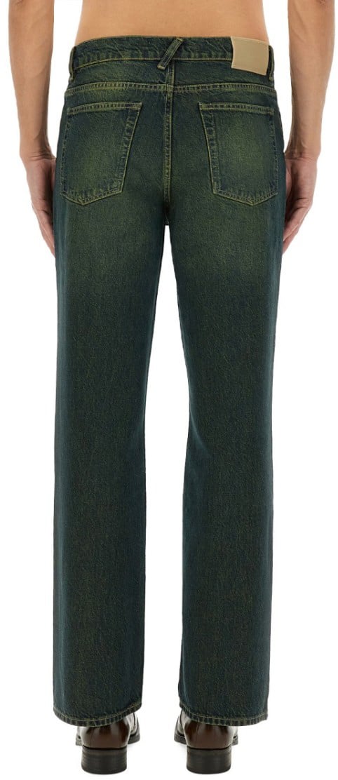 Our Legacy Straight Leg Jeans With 70S Cut Groen
