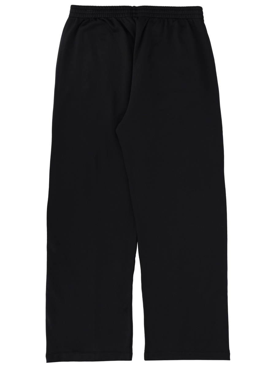 Our Legacy Wide-Leg Relaxed Fit Elastic Track Pants Zwart