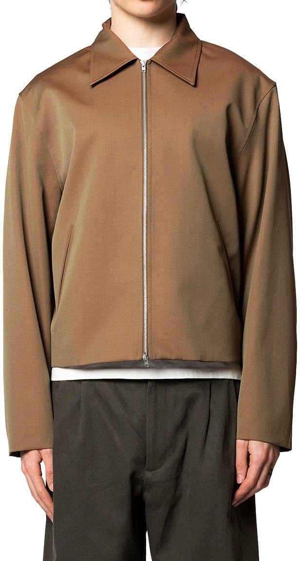 Our Legacy MINI JACKET BRONZE CANGIANTE FINE WOOL Divers