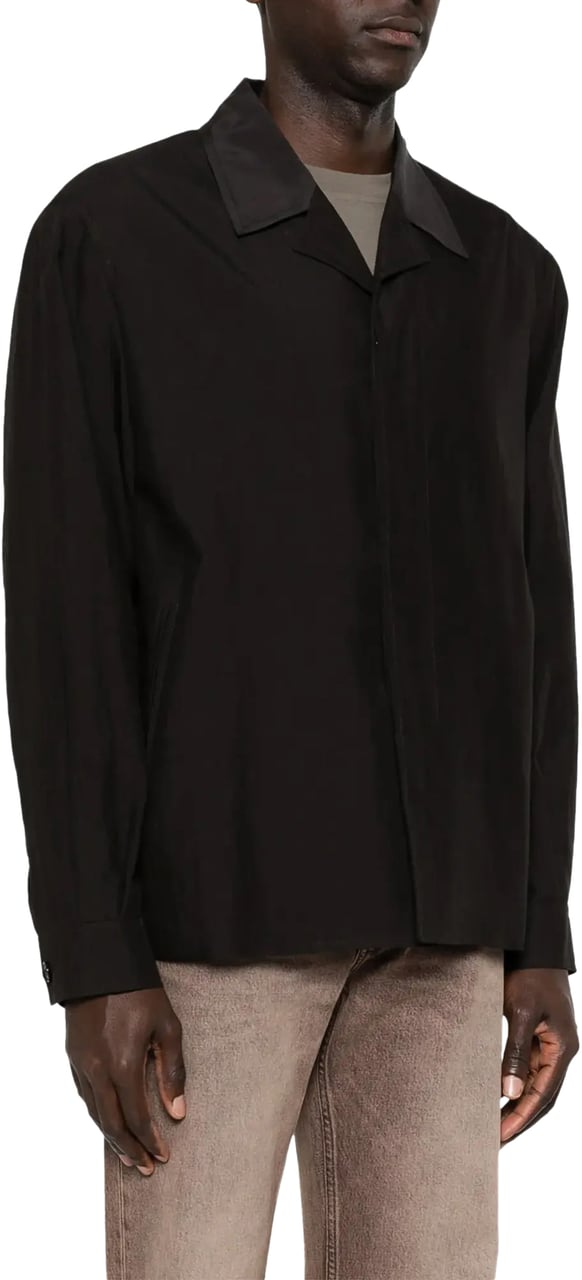 Our Legacy Pack Blazer Soot Black Techflax Zwart