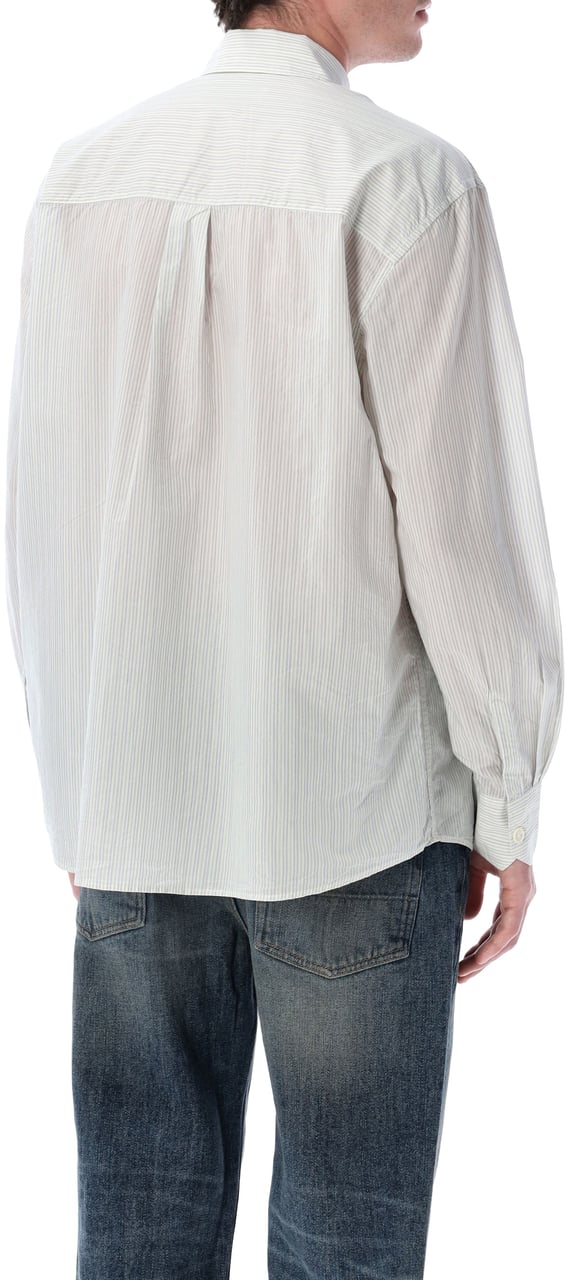 Our Legacy Above Shirt White Stripes Wit