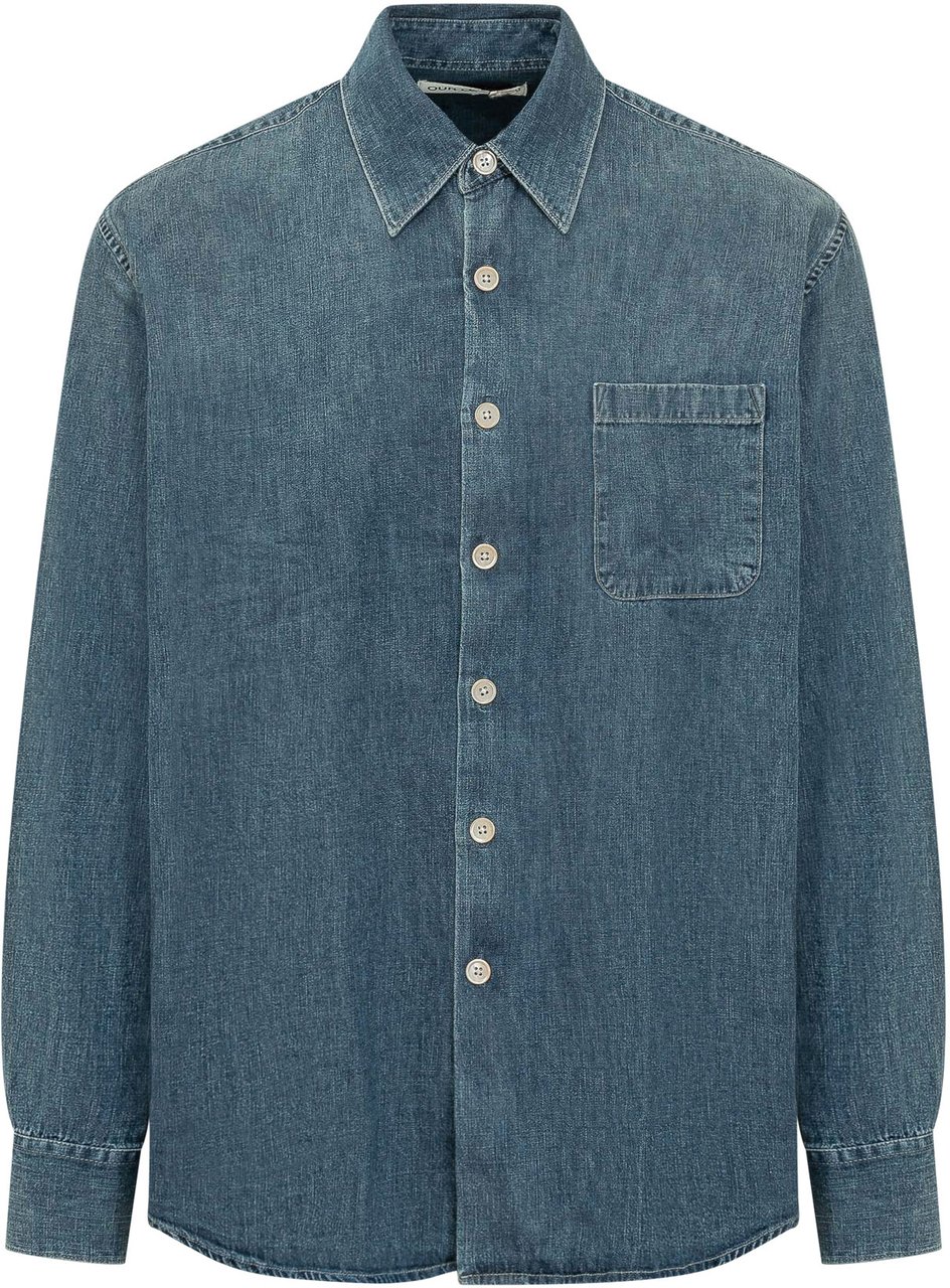 Our Legacy ABOVE SHIRT Blauw