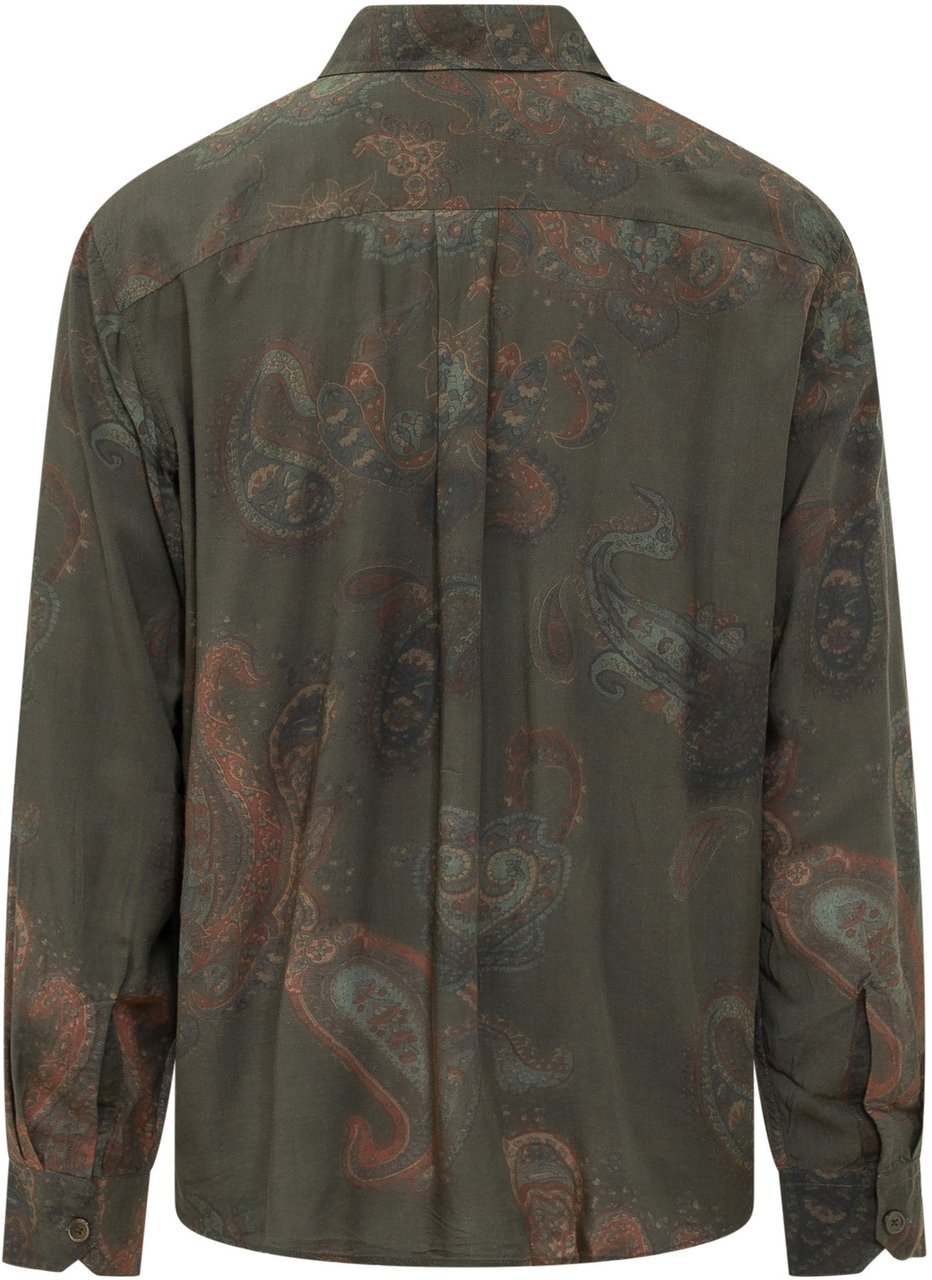 Our Legacy BEYOND SHIRT Donkergroen