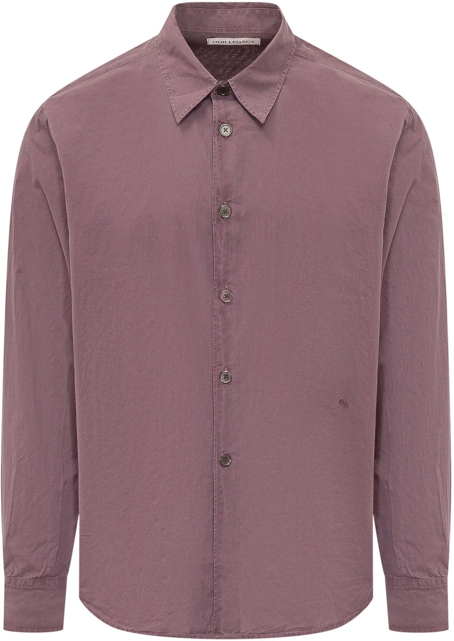 Our Legacy Camicia Beyond a Maniche Lunghe Paars