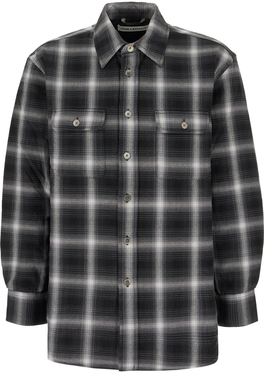 Our Legacy Our Legacy Embroidered cotton shirt Divers