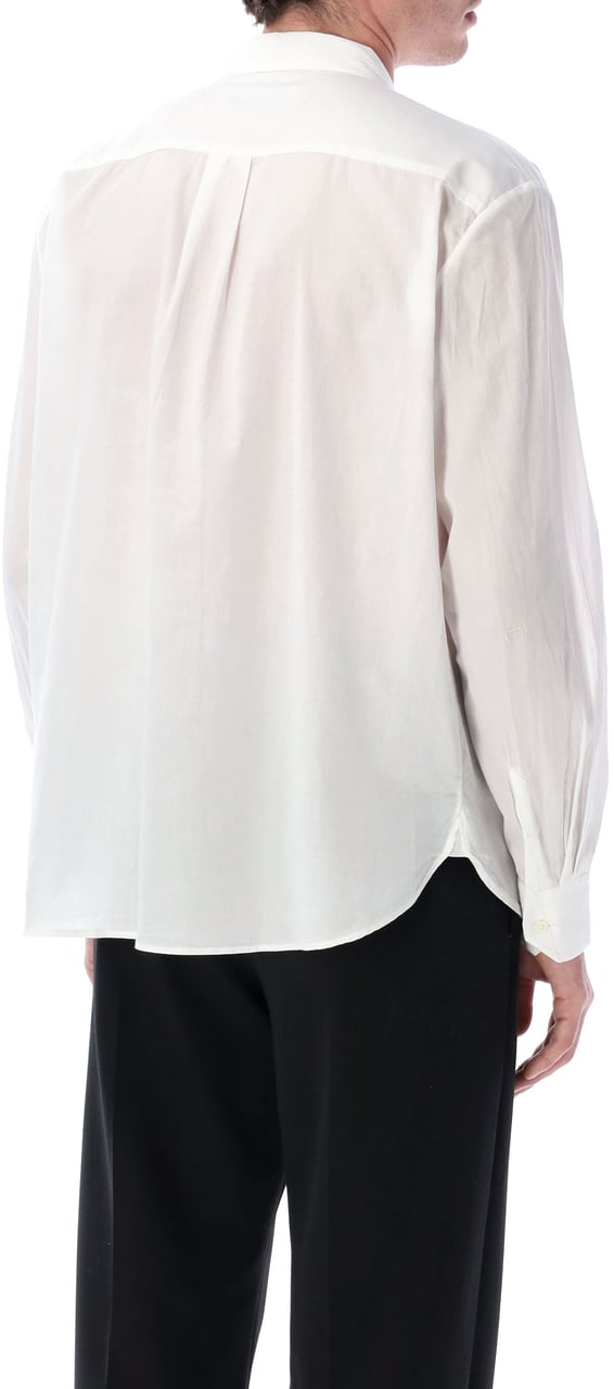 Our Legacy Our Legacy ivory pintuck cotton Promise shirt Wit