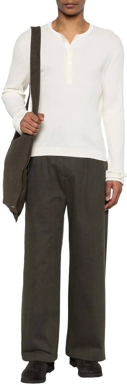 Our Legacy Bride Chino Antique Mudd Coated Sateen Groen