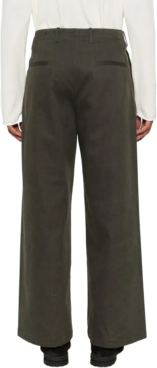 Our Legacy Bride Chino Antique Mudd Coated Sateen Groen