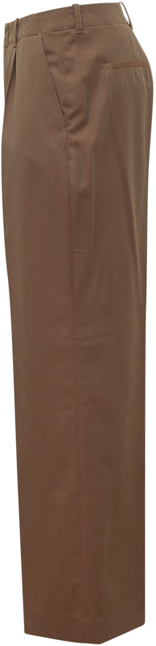 Our Legacy Pantaloni Borrowed Chino con Piega Frontale Bruin