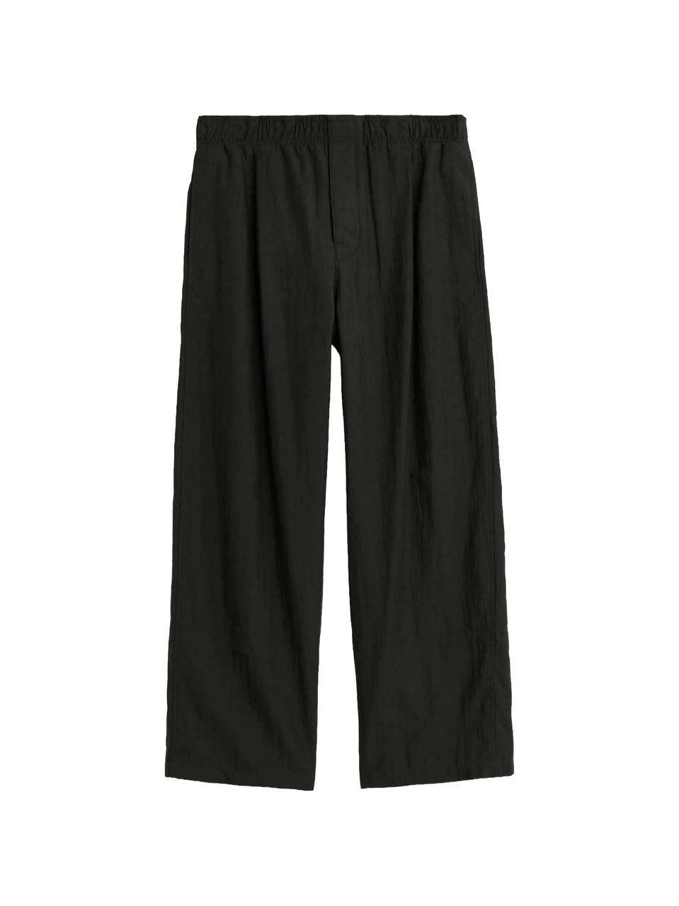 Our Legacy Black Elasticated Wide-Leg Sweatpants Zwart