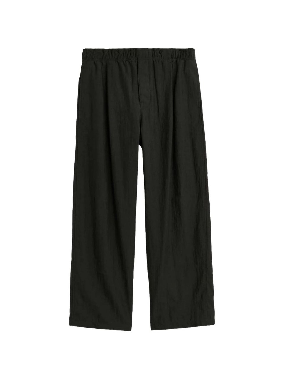Our Legacy Black Elasticated Wide-Leg Sweatpants Zwart