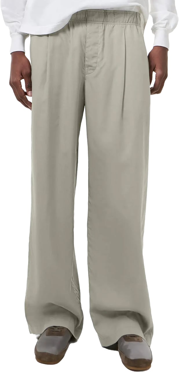 Our Legacy Leisure Trouser Willow Grey Softflow Tencel Grijs
