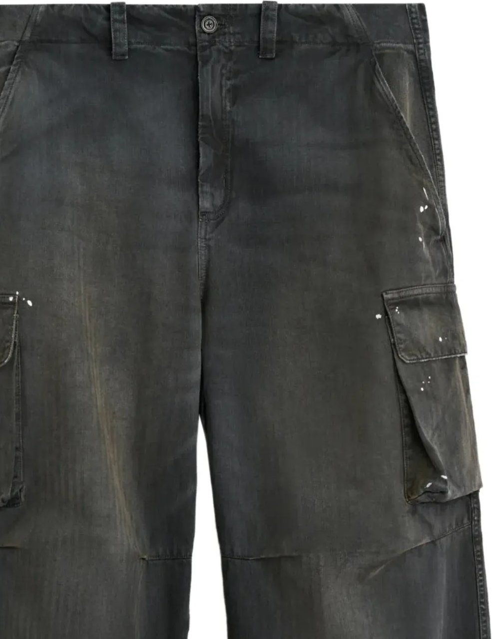 Our Legacy Mount Cargo Nebula Wash Jungle Herringbone Zwart