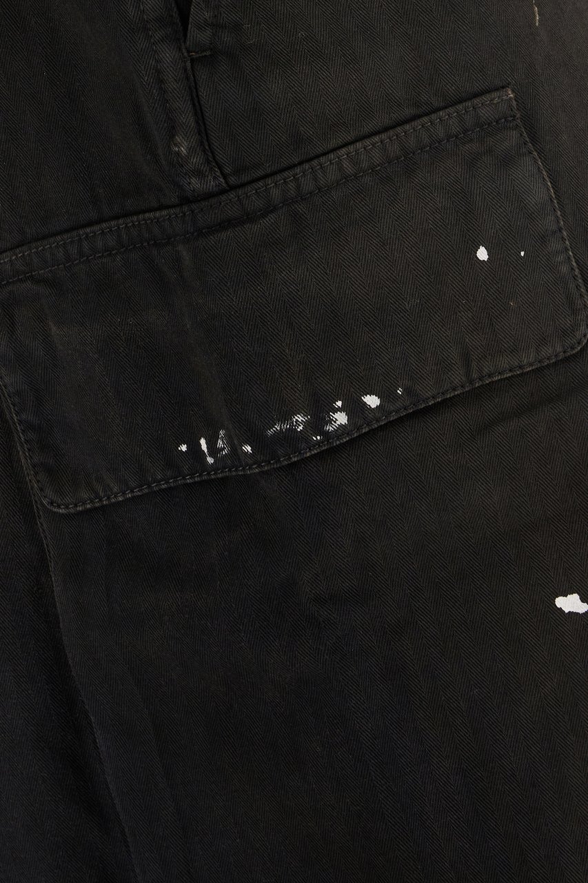 Our Legacy Our Legacy Black cotton bermuda shorts Zwart