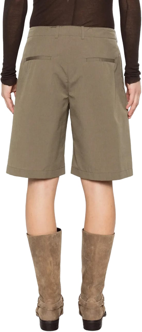 Our Legacy Ponte Shorts Dry Leaf Balance Woolcoat Divers