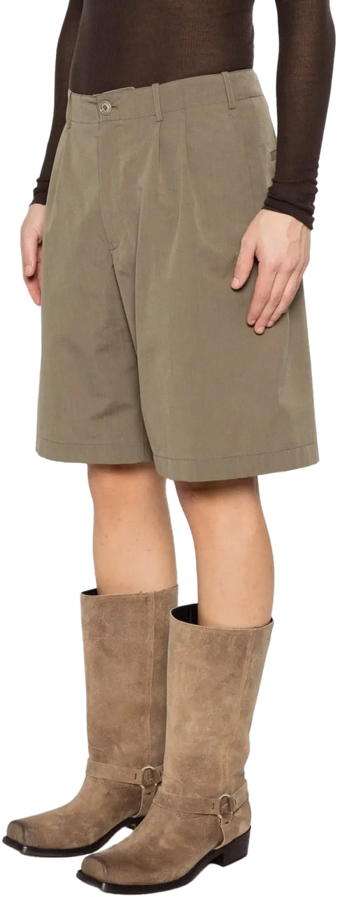 Our Legacy Ponte Shorts Dry Leaf Balance Woolcoat Divers