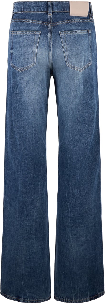 Our Legacy Jeans Vienna with flared leg Blauw