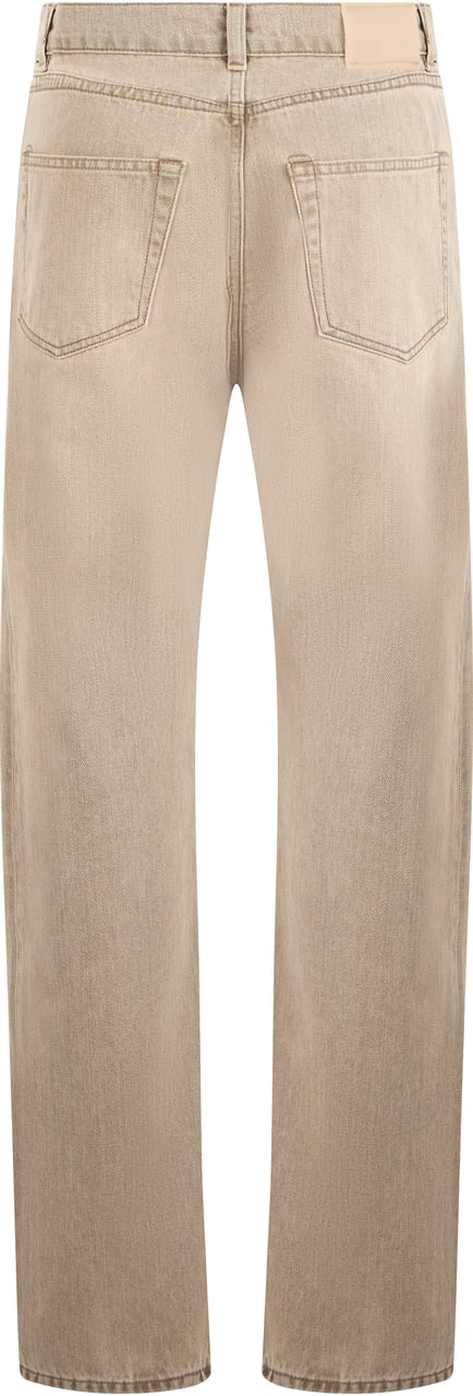 Our Legacy Straight leg denim trousers Beige