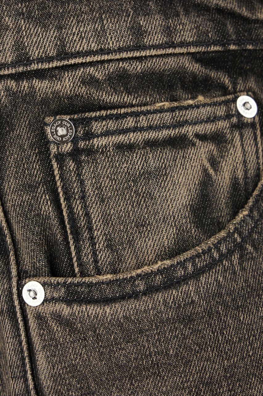 Our Legacy Our Legacy Black denim jeans Zwart