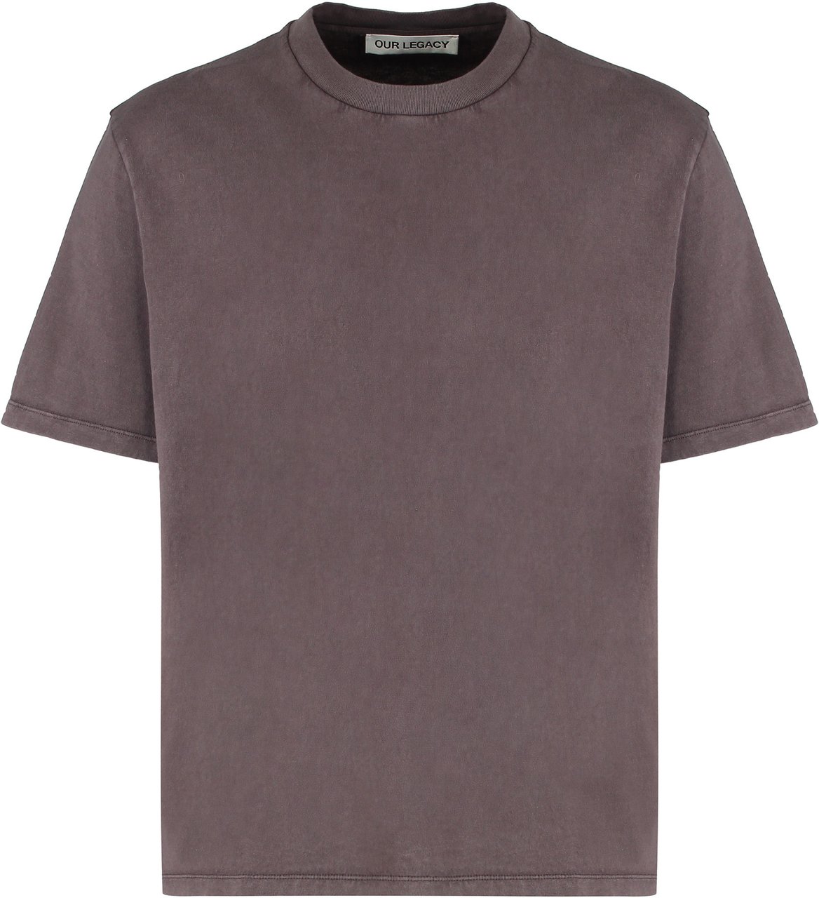 Our Legacy Crew neck cotton T-shirt Bruin