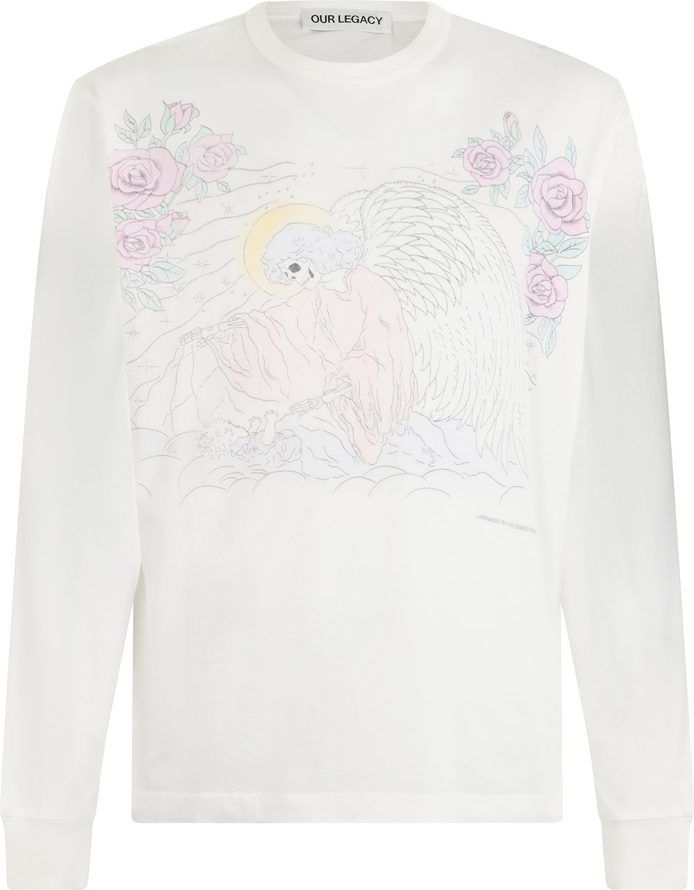 Our Legacy Long sleeve t-shirt with print Wit