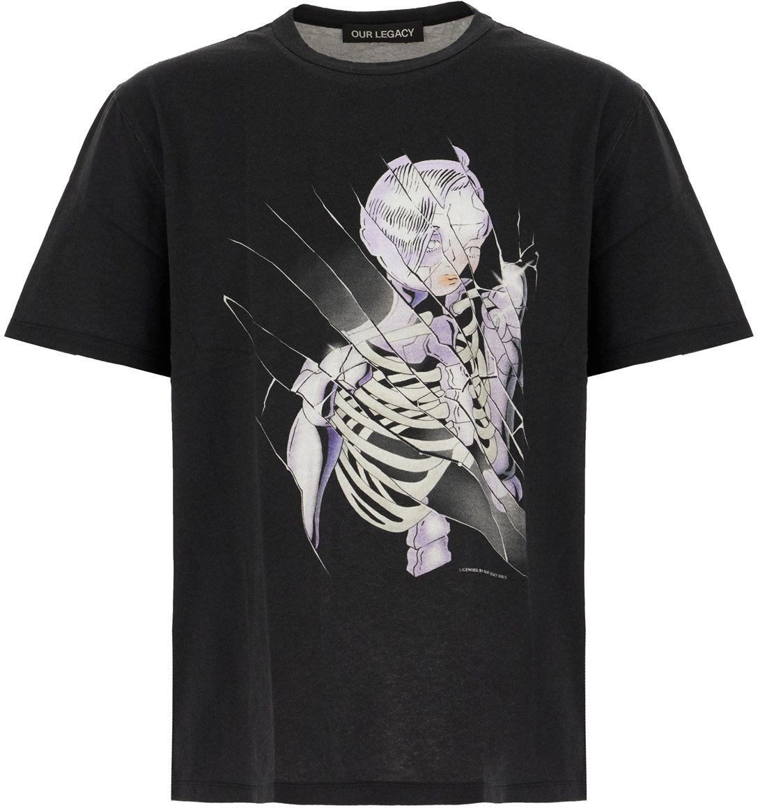 Our Legacy Our Legacy Slate cotton t-shirt Zwart