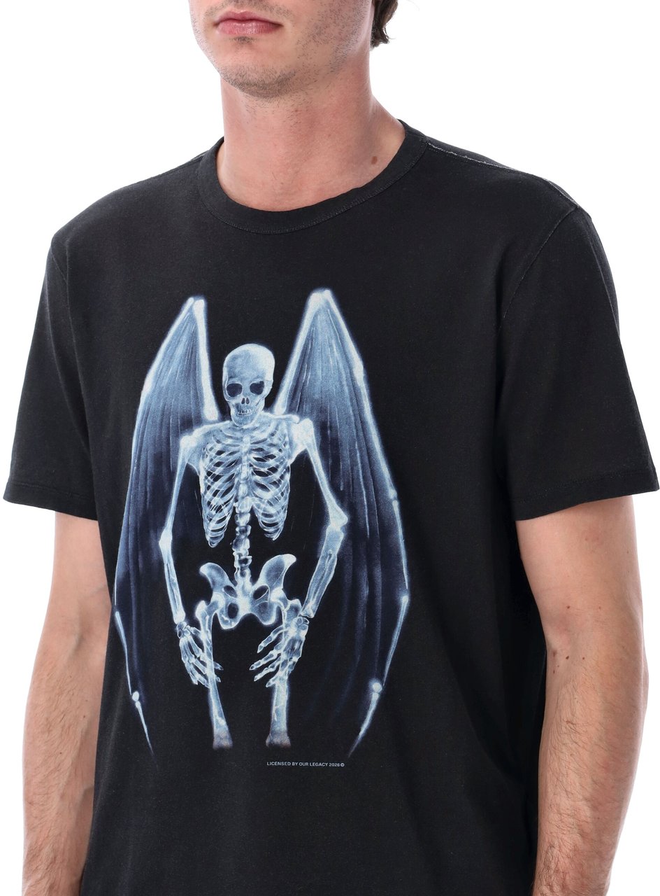 Our Legacy New Box Tee Black Wash Zwart