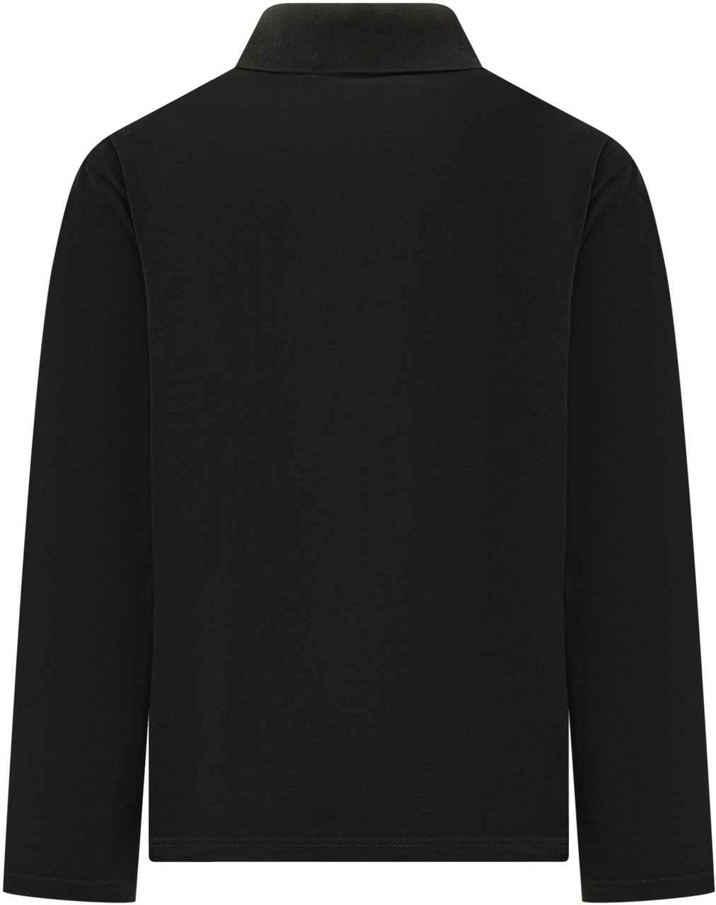 Our Legacy Polo Rugby con Colletto e Bottoni Zwart