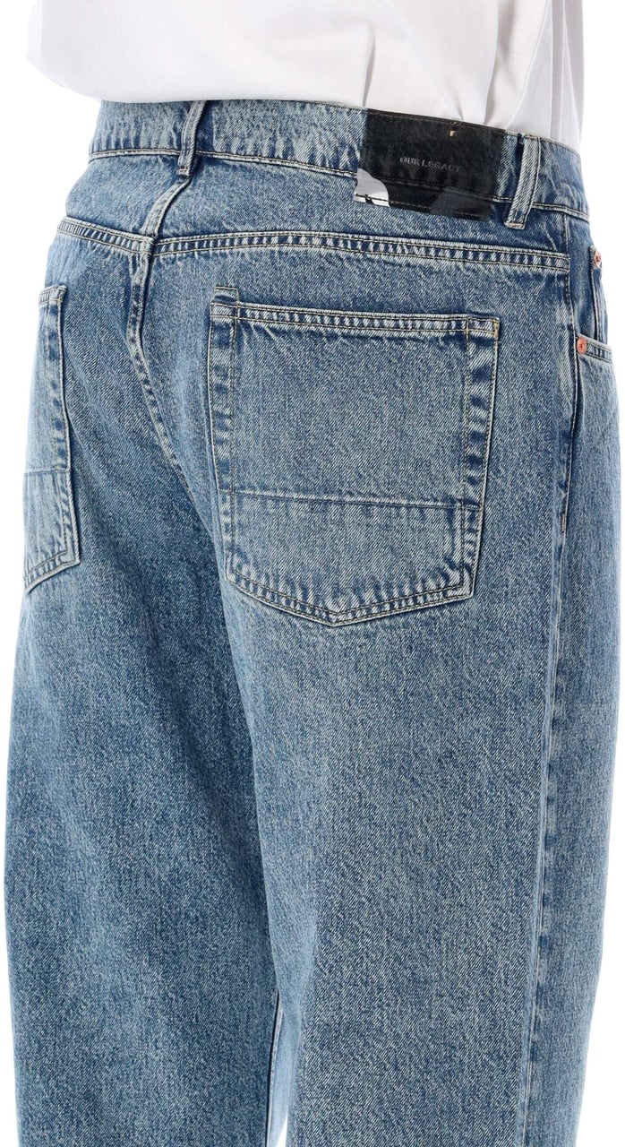 Our Legacy Third Cut Blue Tech Wash Blauw